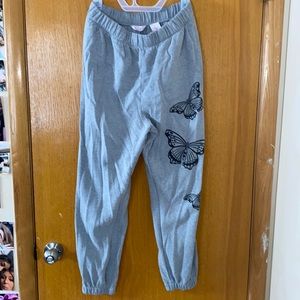 Butterfly Sweatpants!